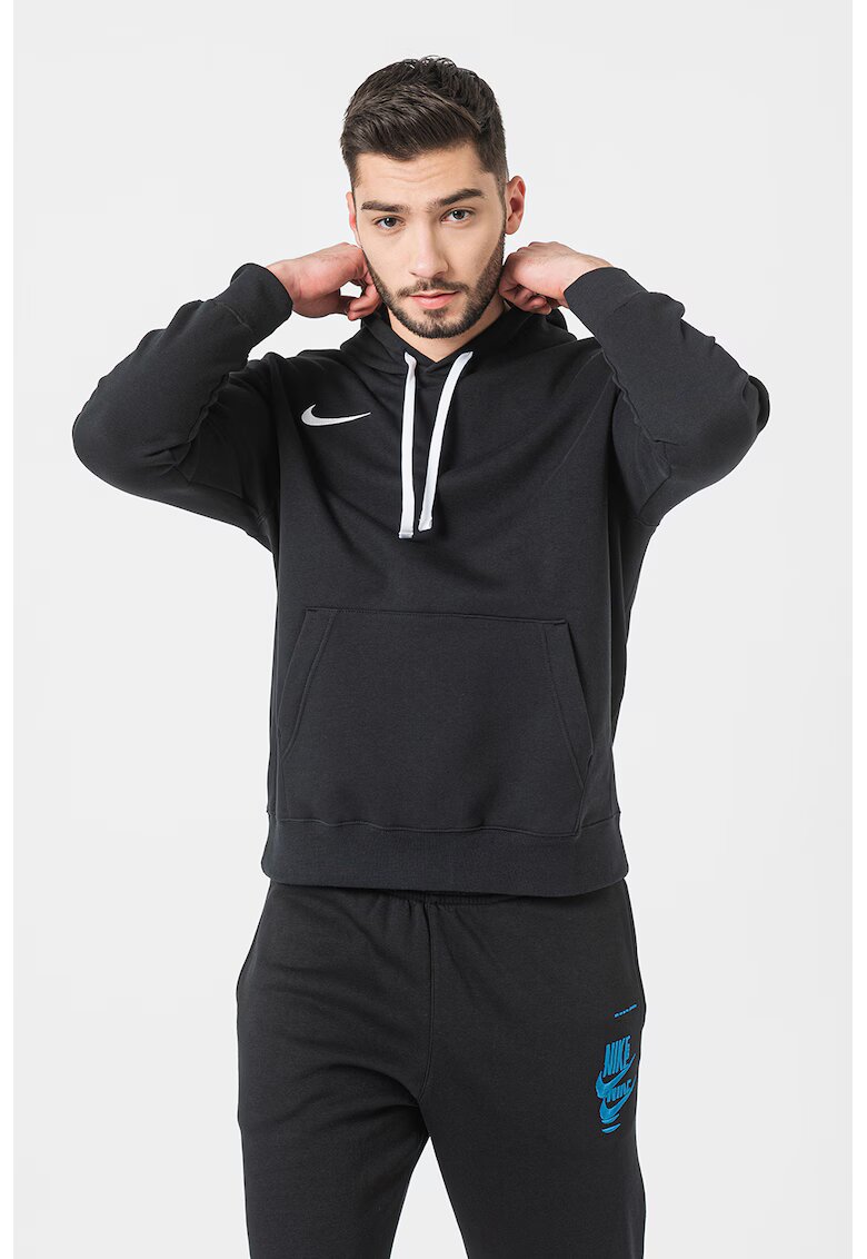 Nike Hanorac cu buzunar kangaroo Club Team 20 - Alb/Negru
