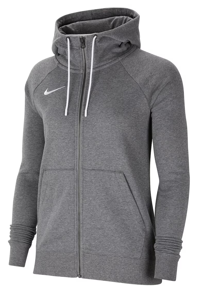 Nike Hanorac cu fermoar si buzunare oblice pentru fotbal - Gri inchis melange