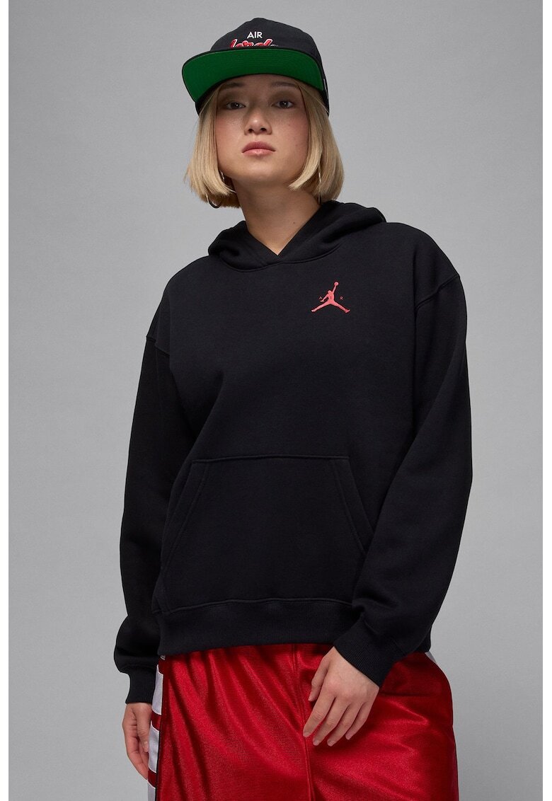 Nike Hanorac cu maneci cazute - pentru baschet Jumpman - Negru