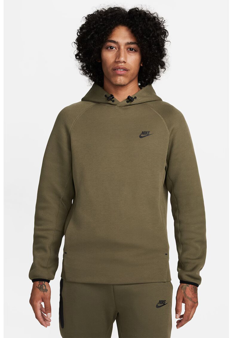 Nike Hanorac cu maneci raglan pentru fitness - Kaki