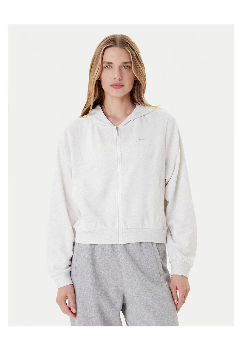 Nike Hanorac dama gri - textil