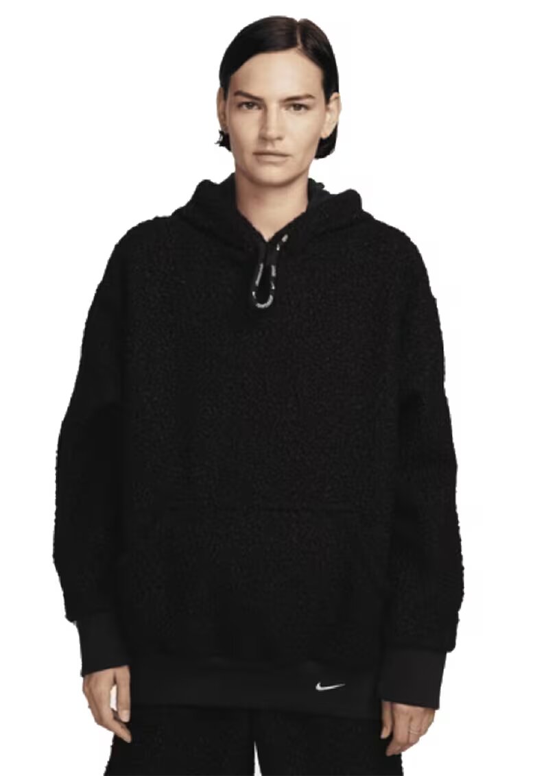 Nike Hanorac lejer cu aspect pufos - Negru