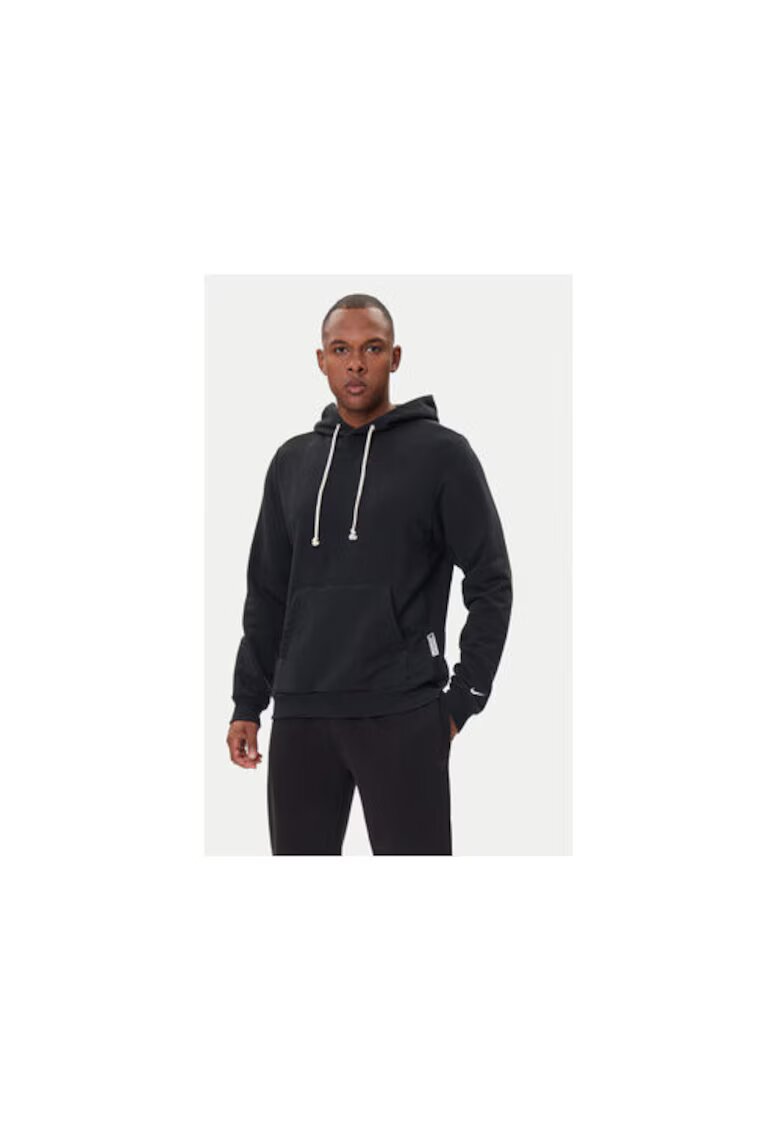 Nike Hanorac sport barbati - poliester/bumbac - negru
