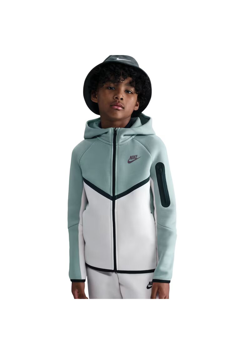 Nike Hanorac Tech Fleece FZ - PD 50366 - Alb/Verde