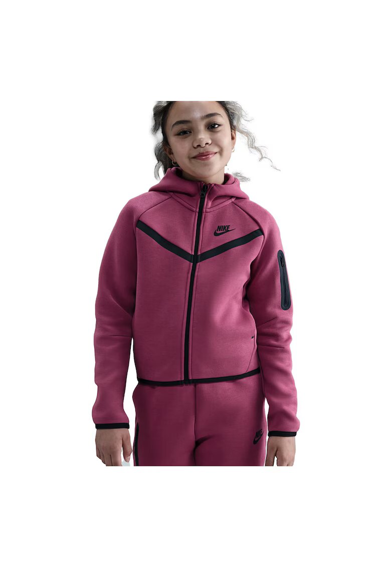 Nike Hanorac TECH FLEECE HD FZ LS - PD HV8695634