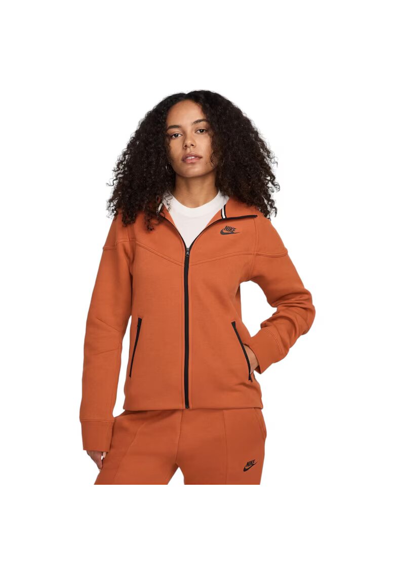 Nike Hanorac Tech Fleece Windrunner 33760 - Portocaliu