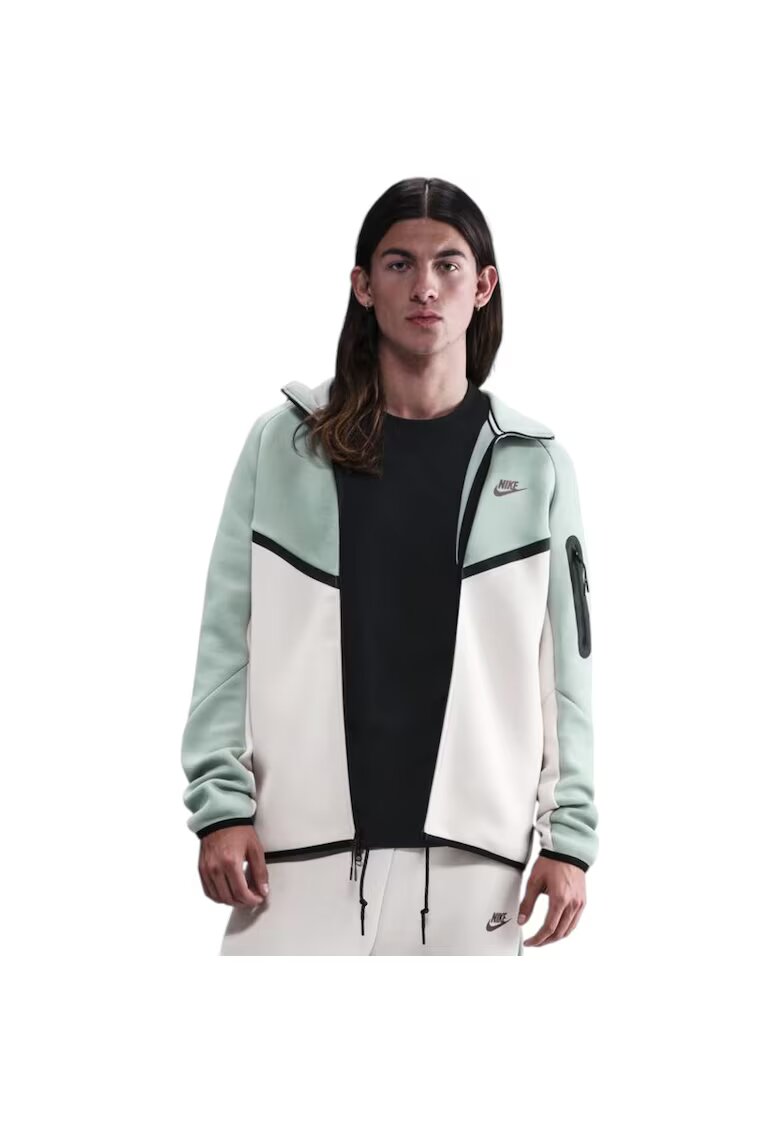 Nike Hanorac Tech Fleece Windrunner FZ SS25 49617 - Verde/Bej