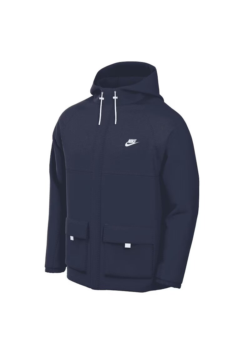 Nike Jacheta pentru Barbati - m nk club bowline jacket - FN3108-410 - Albastru - Albastru