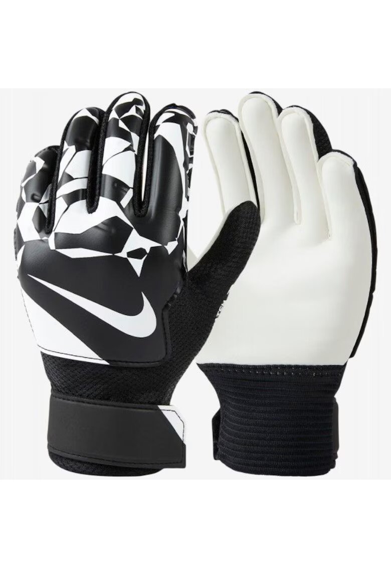 Nike Manusi de portar Match Junior - Alb/Negru