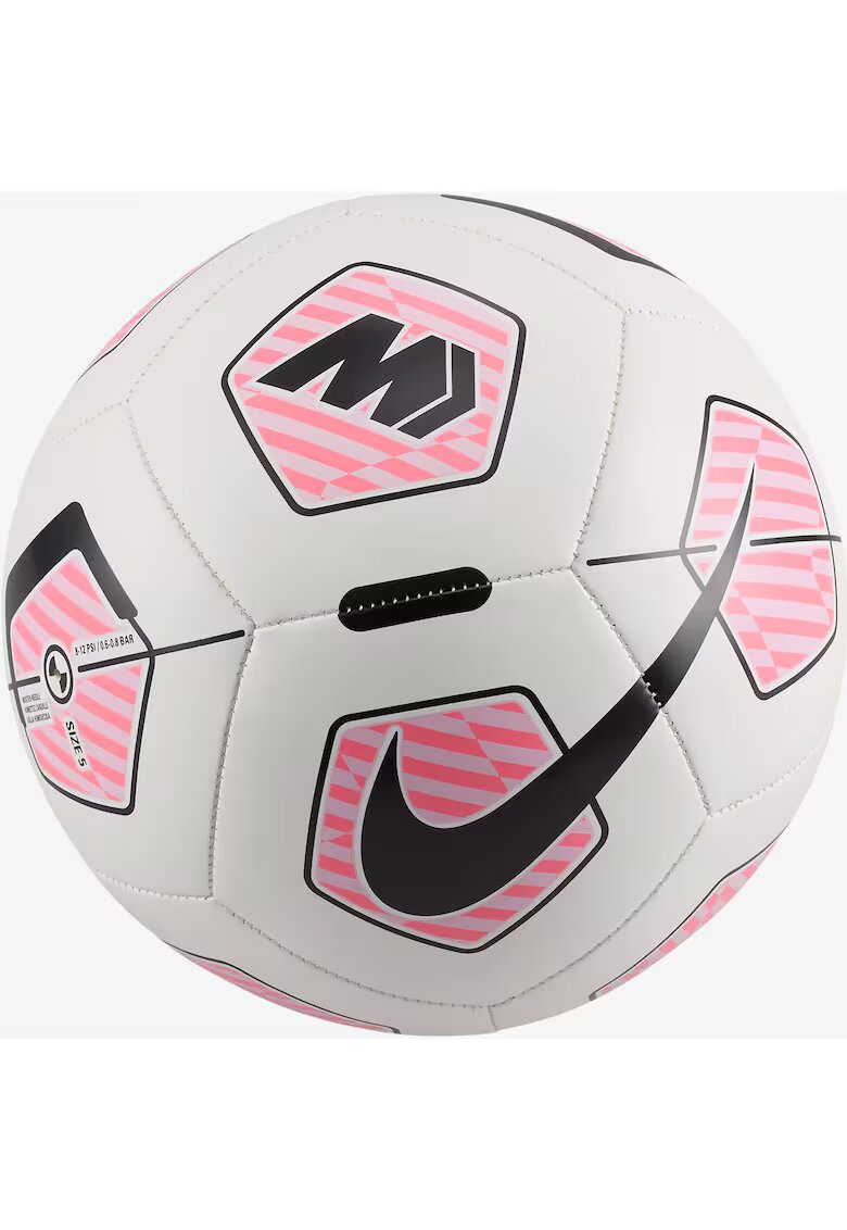 Nike Minge fotbal Mercurial Fade - marime 5 - alb/roz