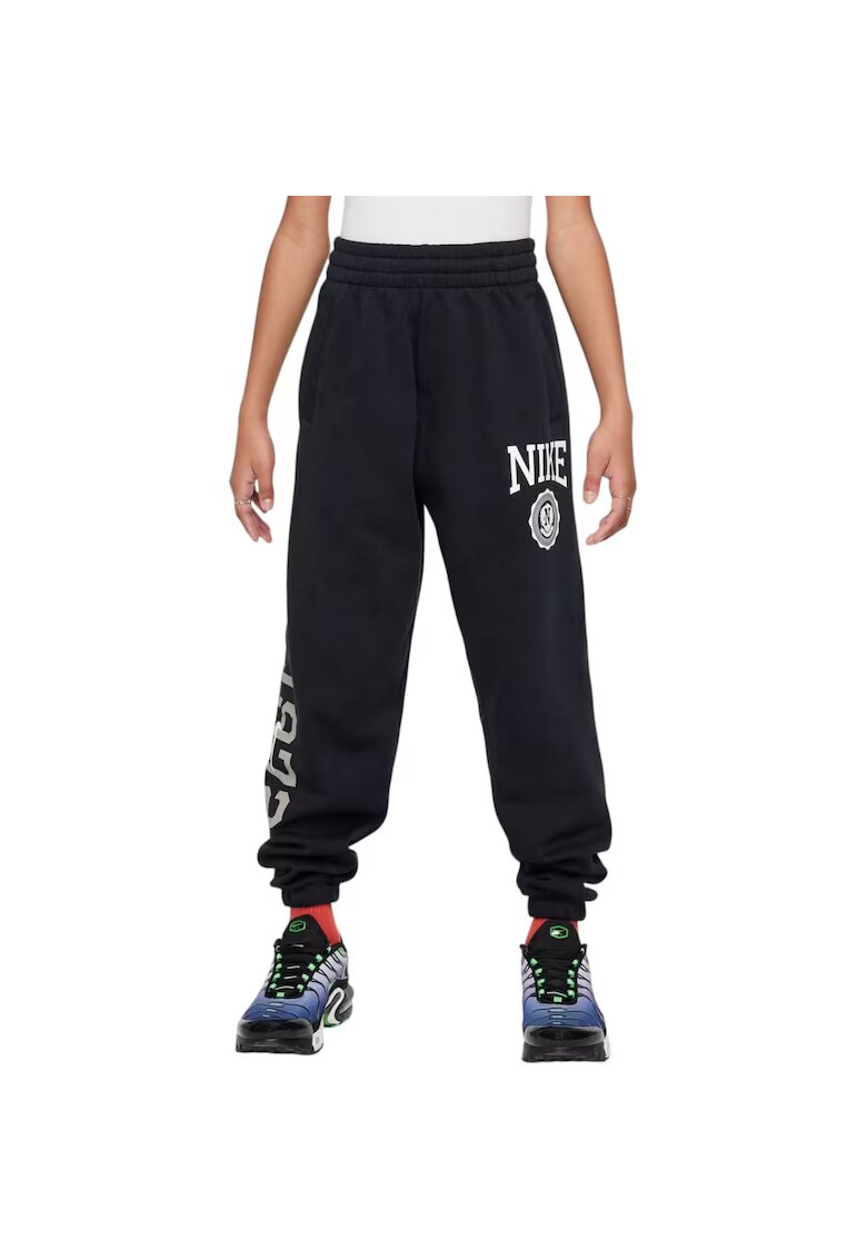 Nike Pantaloni Club Fleece GX Star 41127 - Negru