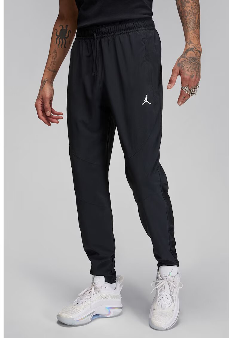 Nike Pantaloni cu detaliu logo pentru baschet - Negru