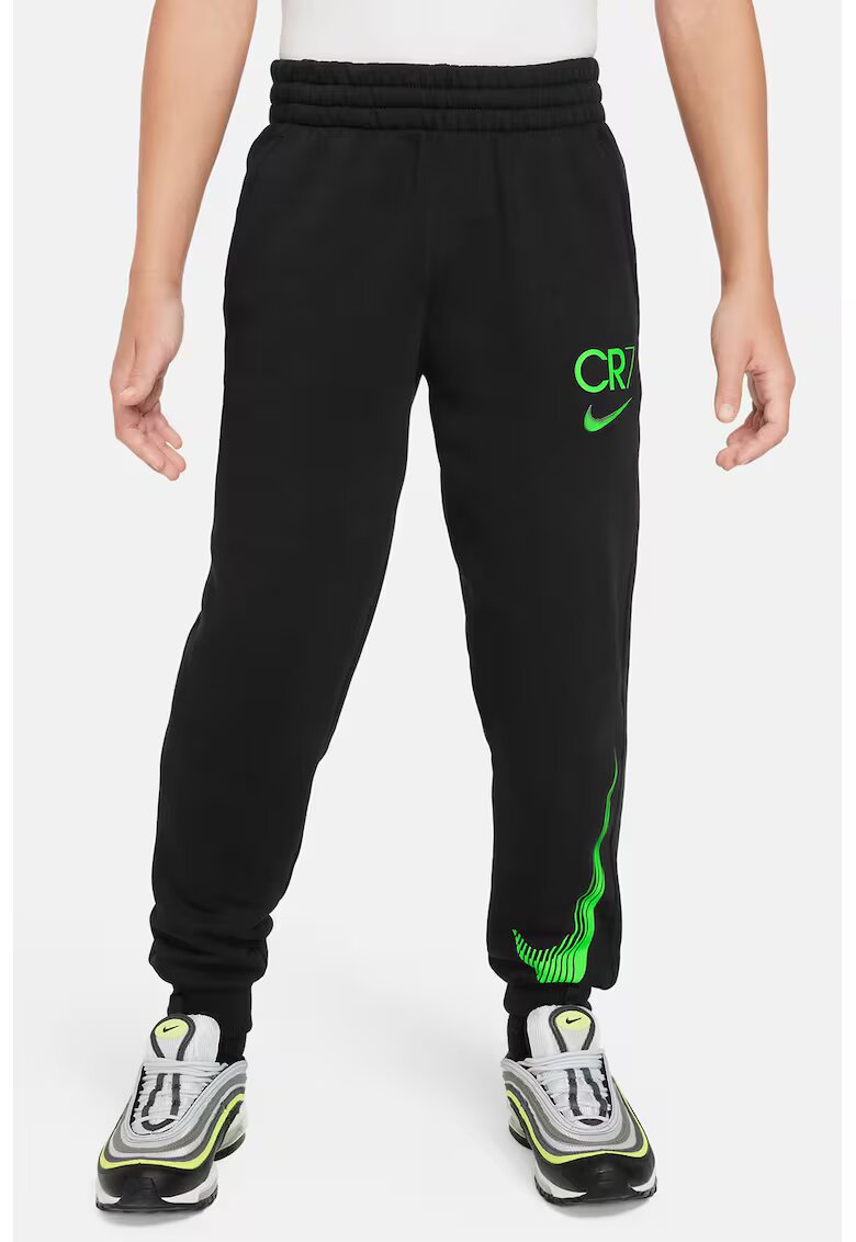 Nike Pantaloni cu imprimeu logo si snur in talie - pentru fotbal CR7