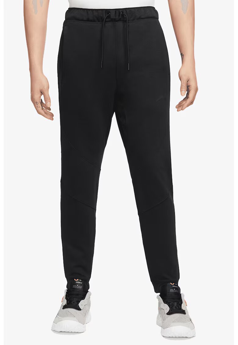 Nike Pantaloni cu talie ajustabila pentru baschet - Negru