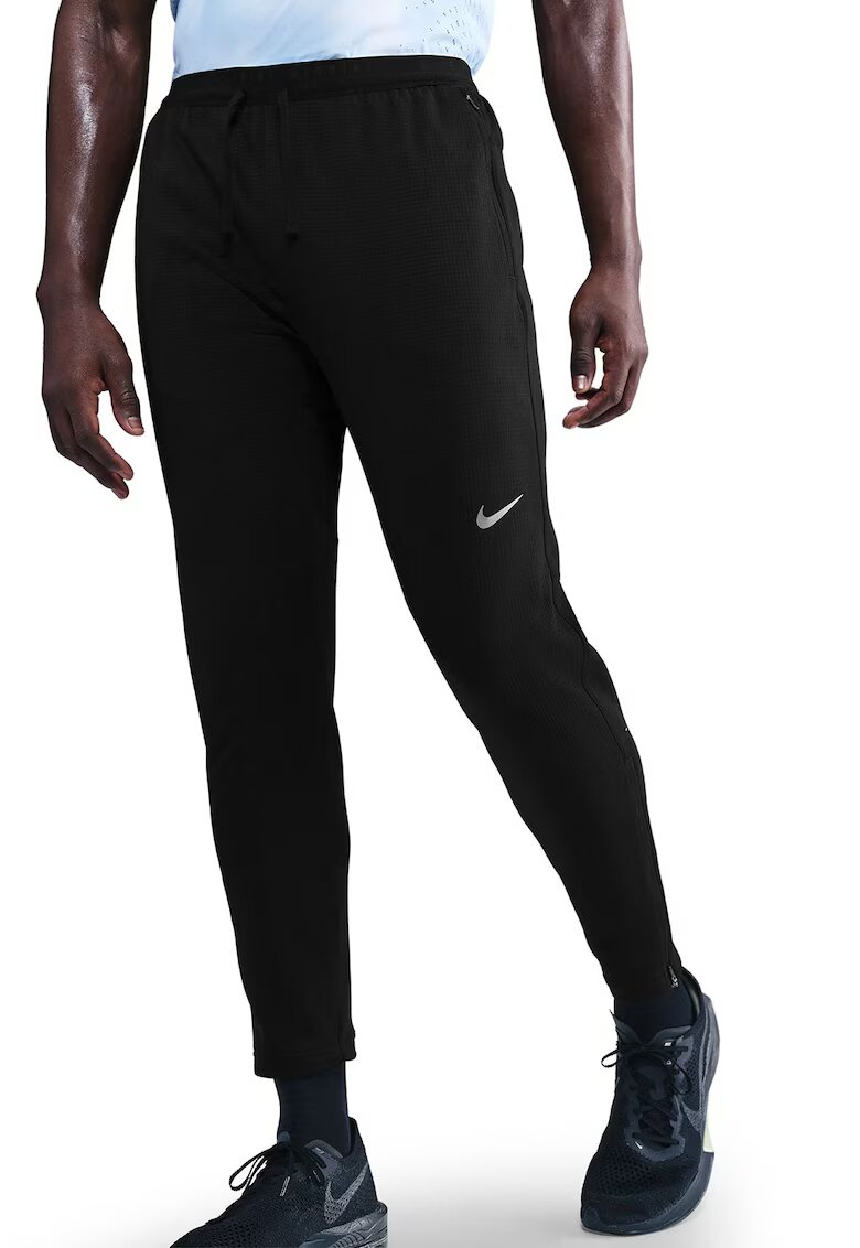 Nike Pantaloni cu tehnologie Dri-FIT pentru alergare Stride - Negru/Argintiu