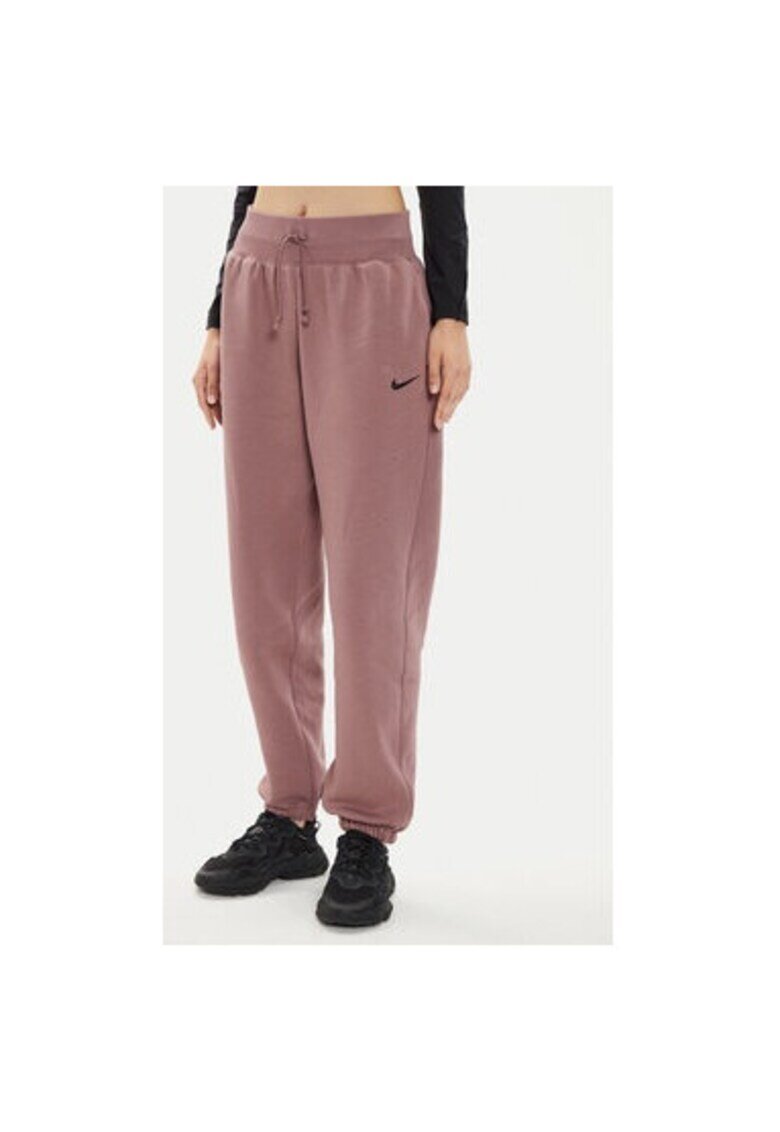 Nike Pantaloni dama - 304459580 - Bumbac/Poliester - Roz - Roz