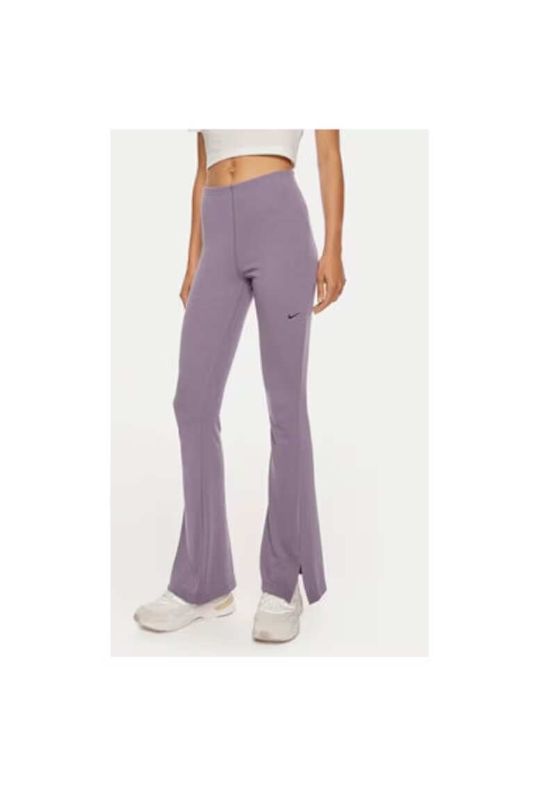 Nike Pantaloni dama - 304643729 - Poliester/Lyocell - Violet - Violet