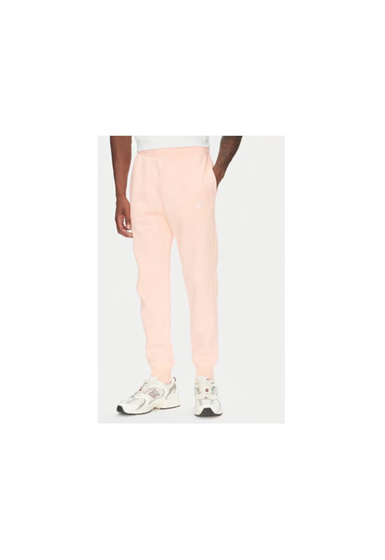 Nike Pantaloni de trening barbati BV2671 - Bumbac/Poliester - Portocaliu - Portocaliu