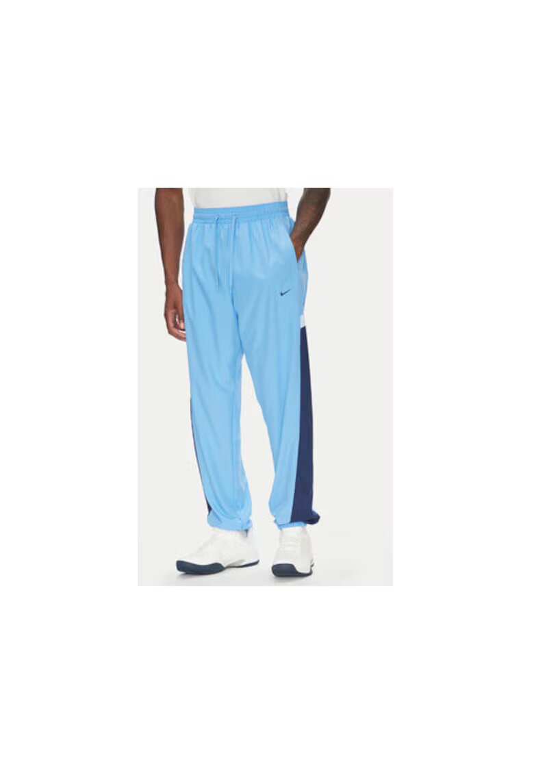 Nike Pantaloni de trening barbati FZ0250 - Poliester - Albastru - Albastru