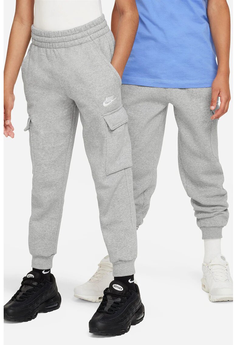 Nike Pantaloni de trening cargo Sportswaer Club - Gri melange
