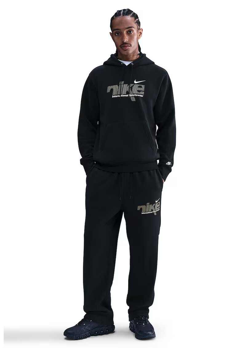 Nike Pantaloni de trening Club Bungee - Negru/Kaki