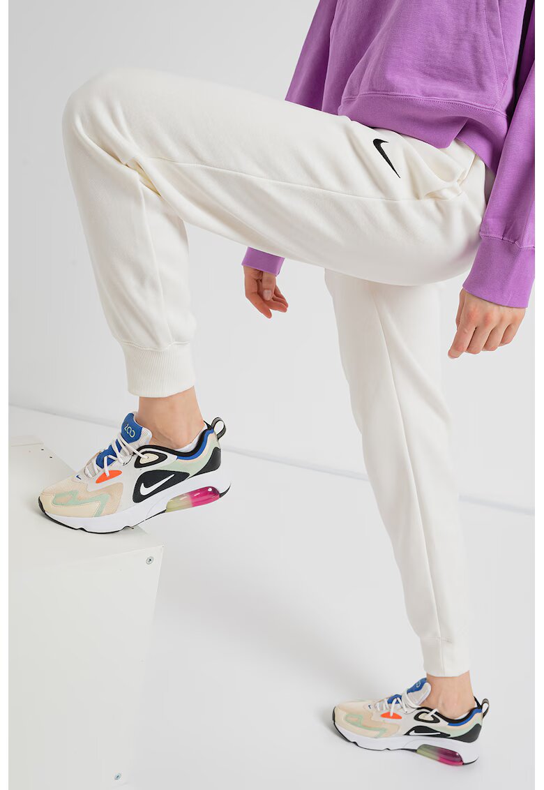 Nike Pantaloni de trening conici Sportswear Phoenix - Alb murdar