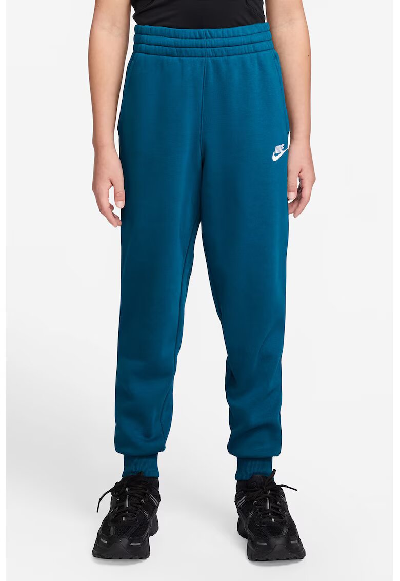 Nike Pantaloni de trening cu buzunare oblice Sportswear Club - Albastru