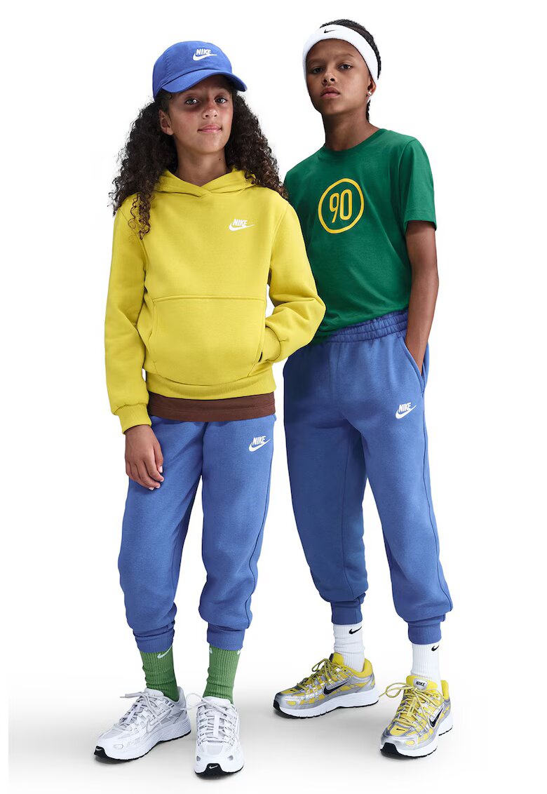 Nike Pantaloni de trening cu buzunare oblice Sportswear Club - Albastru royal