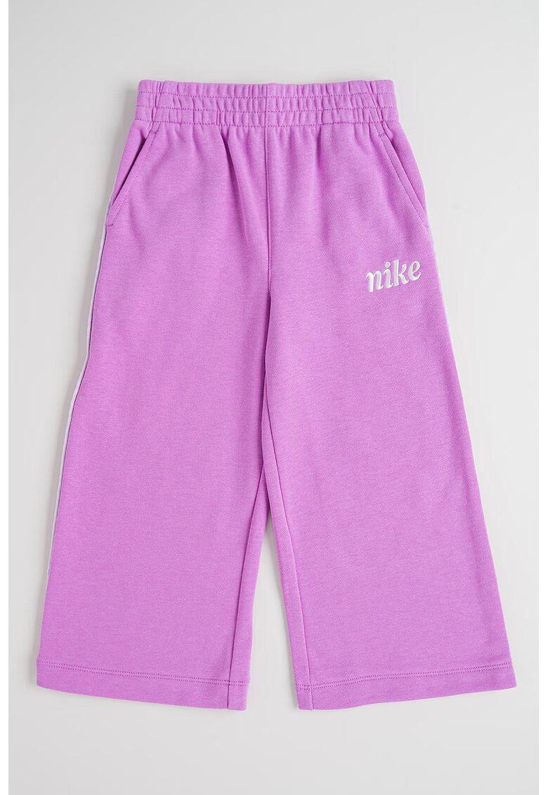 Nike Pantaloni de trening cu talie elastica - Lila