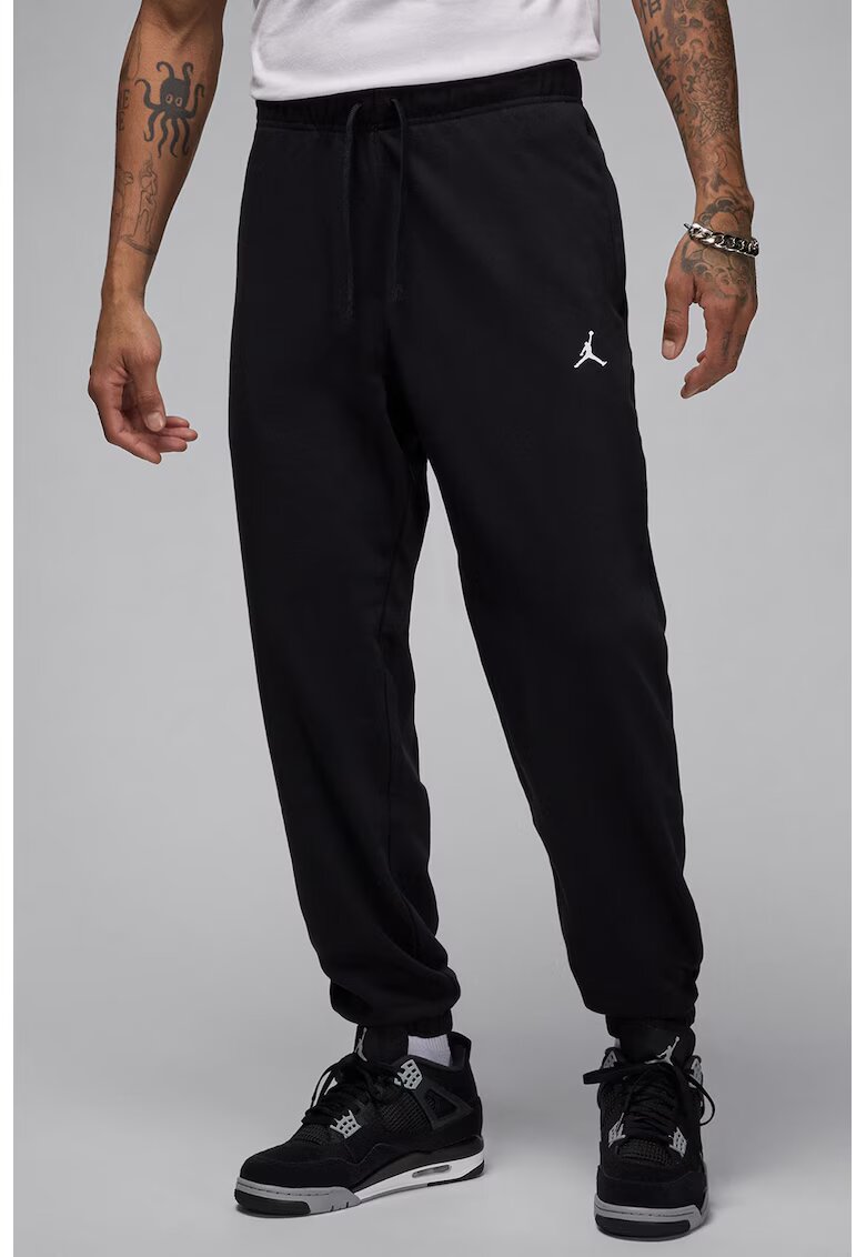 Nike Pantaloni din material fleece pentru fitness Jordan - Negru