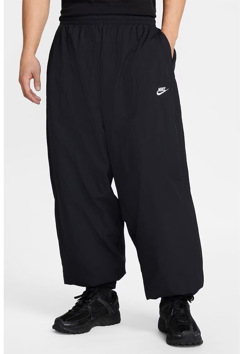 Nike Pantaloni lejeri Club - Alb/Negru