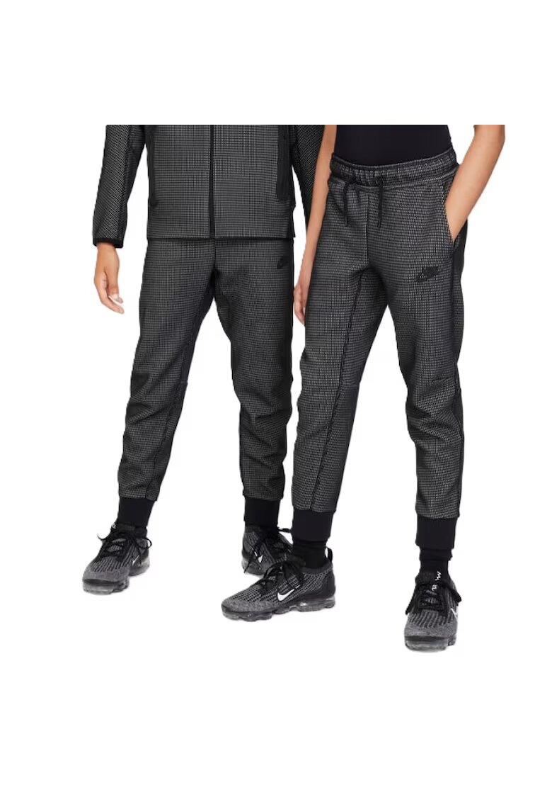 Nike Pantaloni pentru Baieti - b nsw tech flc pant winterized - FJ6025-010 - 170 CM - Negru