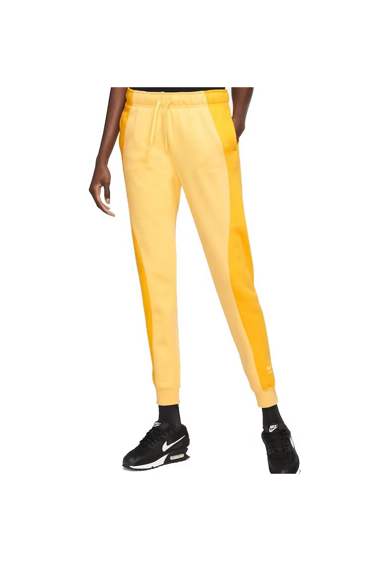 Nike Pantaloni pentru Femei - w nsw air flc mr jggr - DV8050-795 - Auriu - Auriu