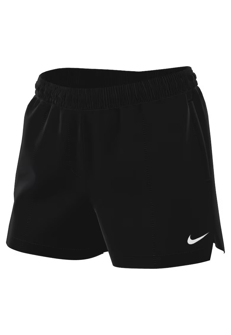 Nike Pantaloni pentru Femei - w nsw essntl mr 5in wvn shrt - FV6622-010 - Negru - Negru