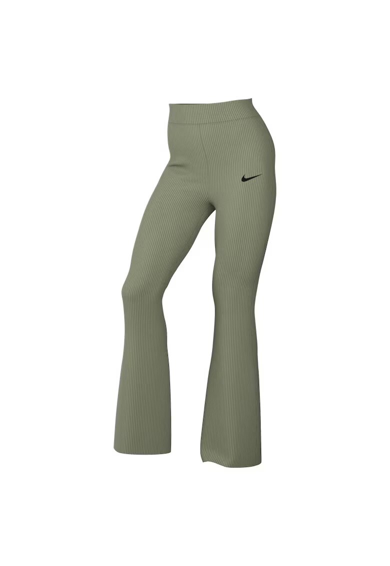 Nike Pantaloni pentru Femei - w nsw rib jrsy pant - DV7868-386 - S INTL - Verde
