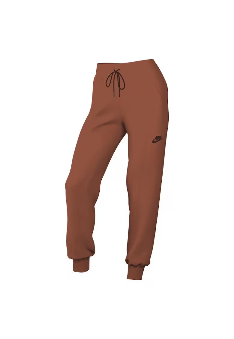 Nike Pantaloni pentru Femei - w nsw tch flc mr jggr - FB8330-825 - Portocaliu - Portocaliu