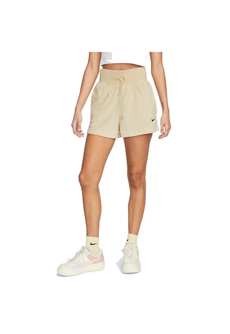 Nike Pantaloni pentru Femei - w nsw trry short ms - FJ4899-294 - Galben - Galben