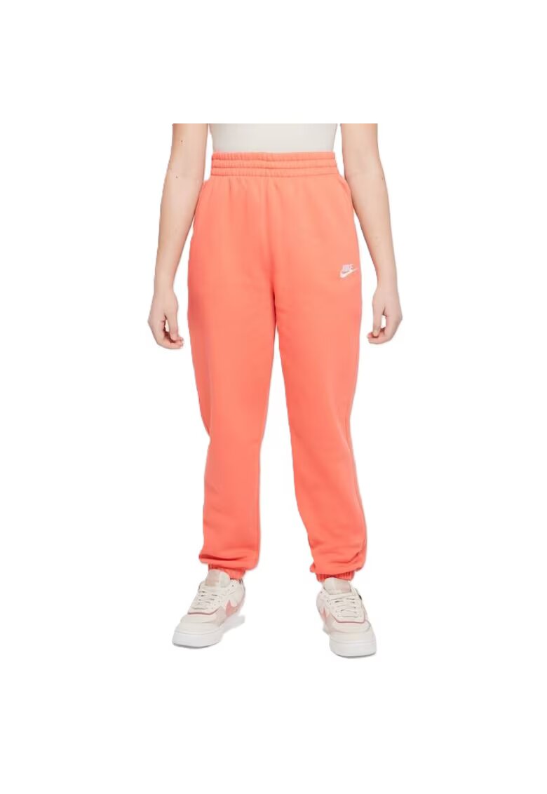 Nike Pantaloni pentru Fete - g nsw club flc loose pant lbr - FD2933-814 - Roz - Roz