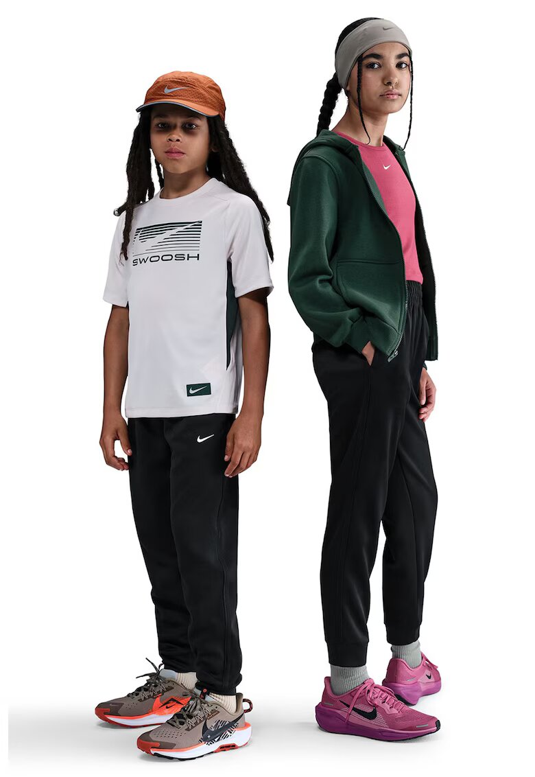 Nike Pantaloni regular fit cu logo - Negru