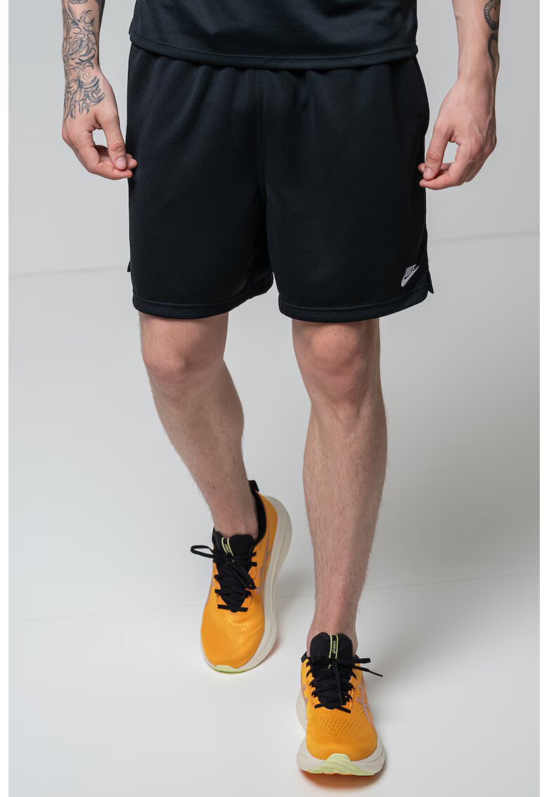 Nike Pantaloni relaxed fit cu snur - Negru