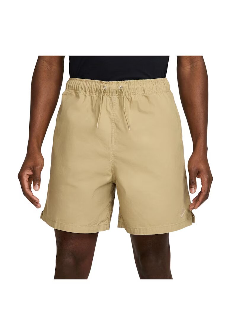 Nike Pantaloni scurti Club - croiala lejera - bumbac - bej