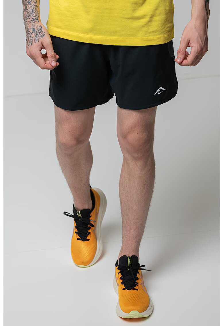 Nike Pantaloni scurti cu Dri Fit pentru fitness - Negru/Gri inchis