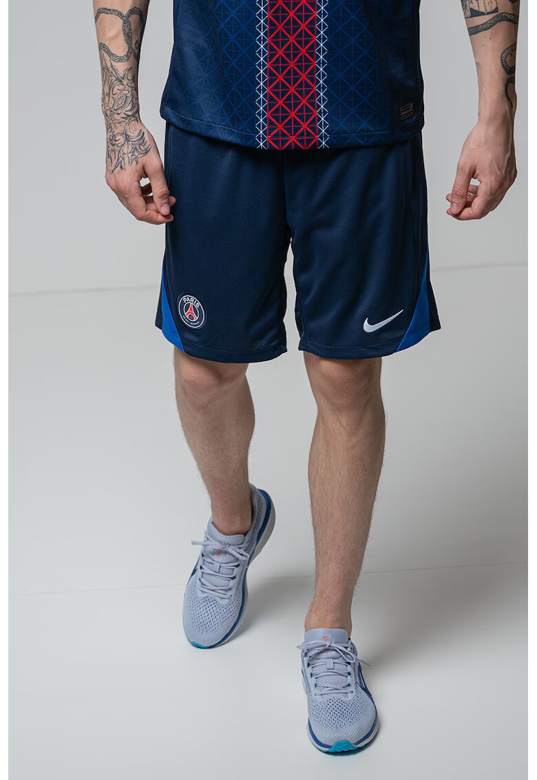 Nike Pantaloni scurti cu tehnologie Dri Fit - pentru fotbal Paris Saint-Germain - Bleumarin