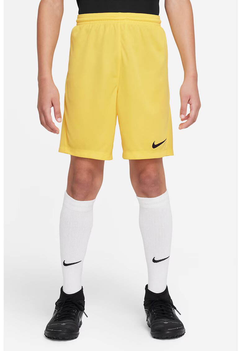 Nike Pantaloni scurti cu tehnologie Dri-FIT pentru fotbal Park III - Negru/Galben