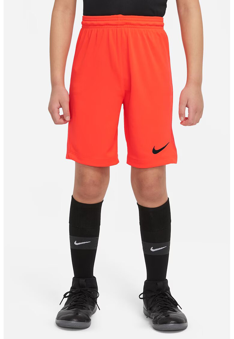 Nike Pantaloni scurti cu tehnologie Dri-FIT pentru fotbal Park III - Negru/Portocaliu