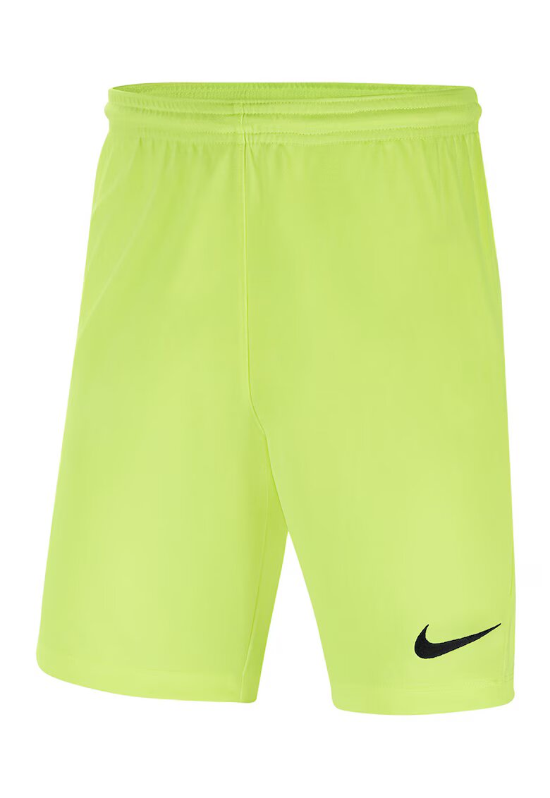 Nike Pantaloni scurti cu tehnologie Dri-FIT pentru fotbal Park III - Verde neon
