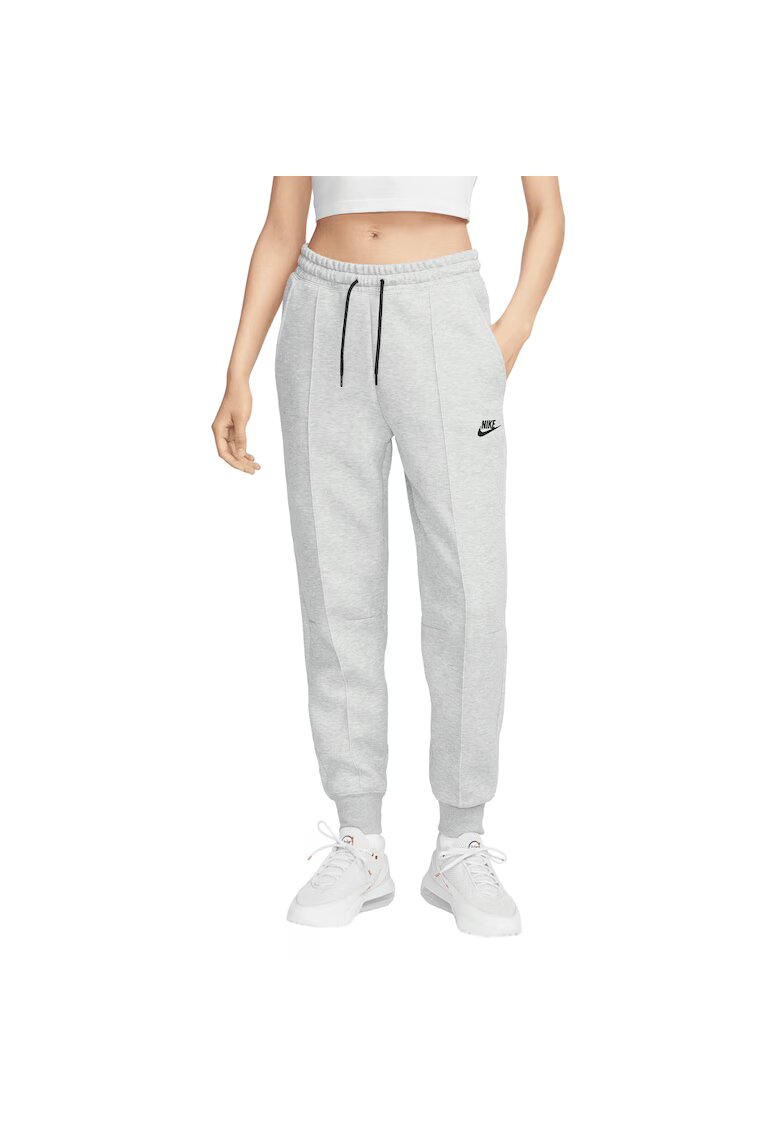 Nike Pantaloni sport dama - Sportswear Tech Fleece Pant 8330 - Gri