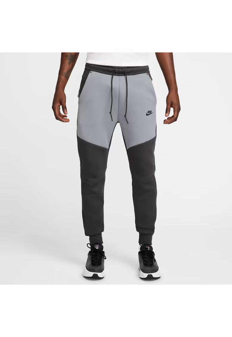 Nike Pantaloni sport Tech Fleece - gri - fleece - Gri