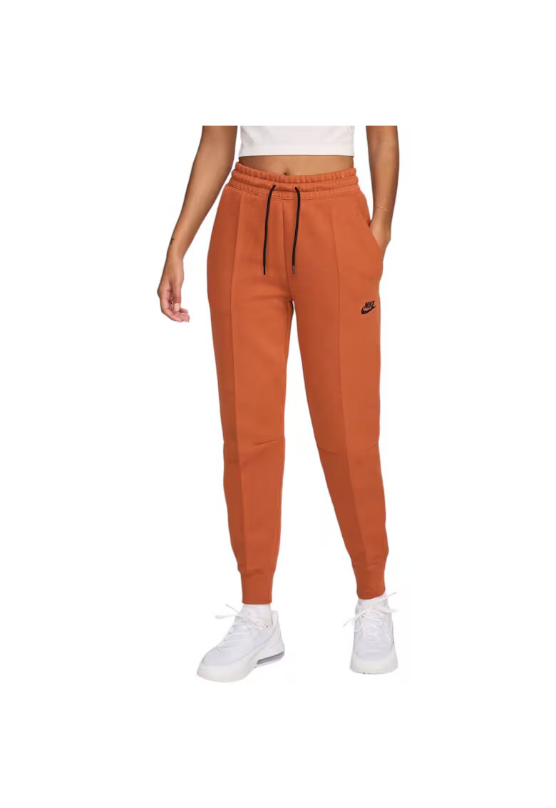 Nike Pantaloni Tech Fleece 33396 - Portocaliu
