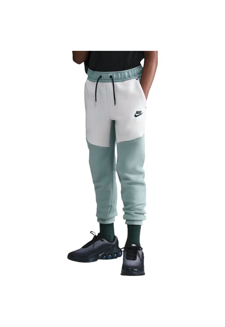 Nike Pantaloni Tech Fleece Jggr - PD 50425 - Alb/Verde
